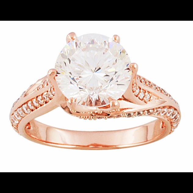 Bella Luce Cubic Zirconia Rose Gold Ring 5.53ctw